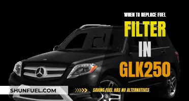 Replacing the Fuel Filter in Your GLK250: When and Why