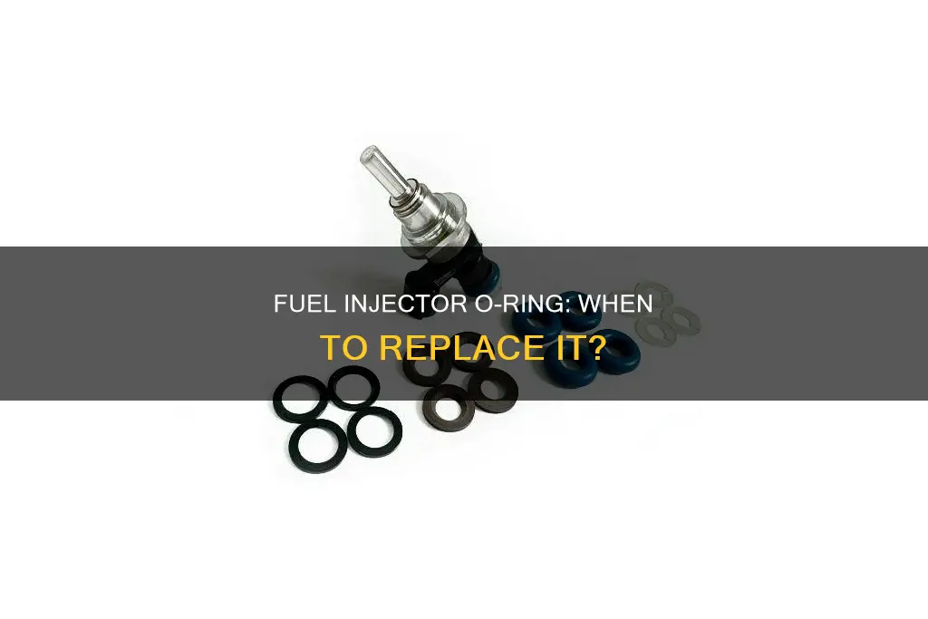 when to replace fuel injector o ring