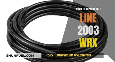 Fuel Line Maintenance: Replacing 2003 WRX Fuel Lines