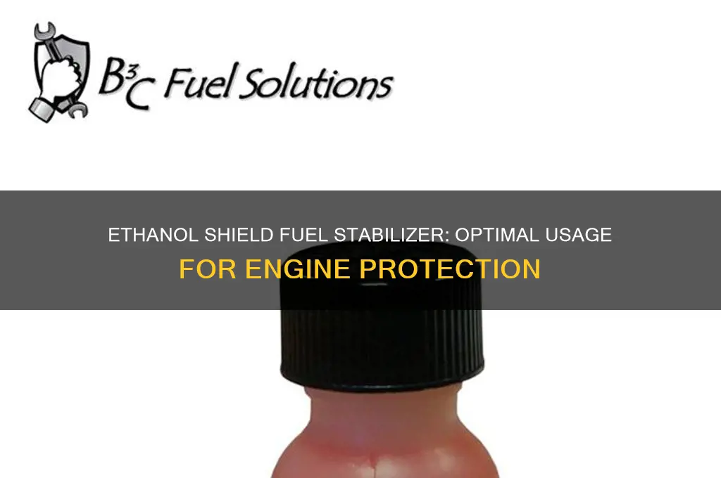 when to use ethanol shield fuel stabilizer