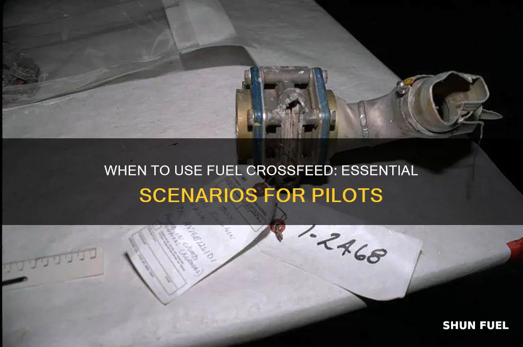when to use fuel crossfeed