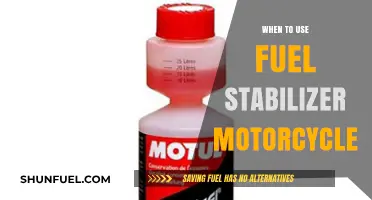When to Use Fuel Stabilizer for Your Motorcycle: A Guide