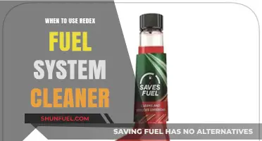 When to Use Redex Fuel System Cleaner: A Comprehensive Guide