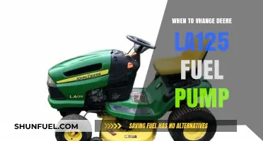 When to Replace Your Deere LA125 Fuel Pump: Key Signs