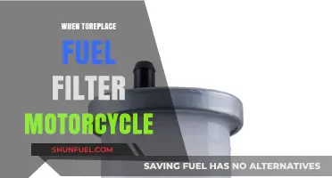 Motorcycle Maintenance: Replacing Fuel Filter, When and Why