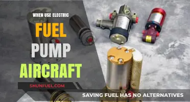 When to Use Electric Fuel Pumps in Aircraft: A Comprehensive Guide