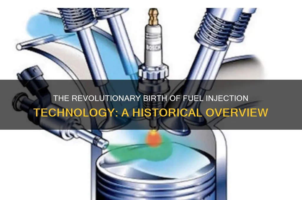 when was fuel injection invented