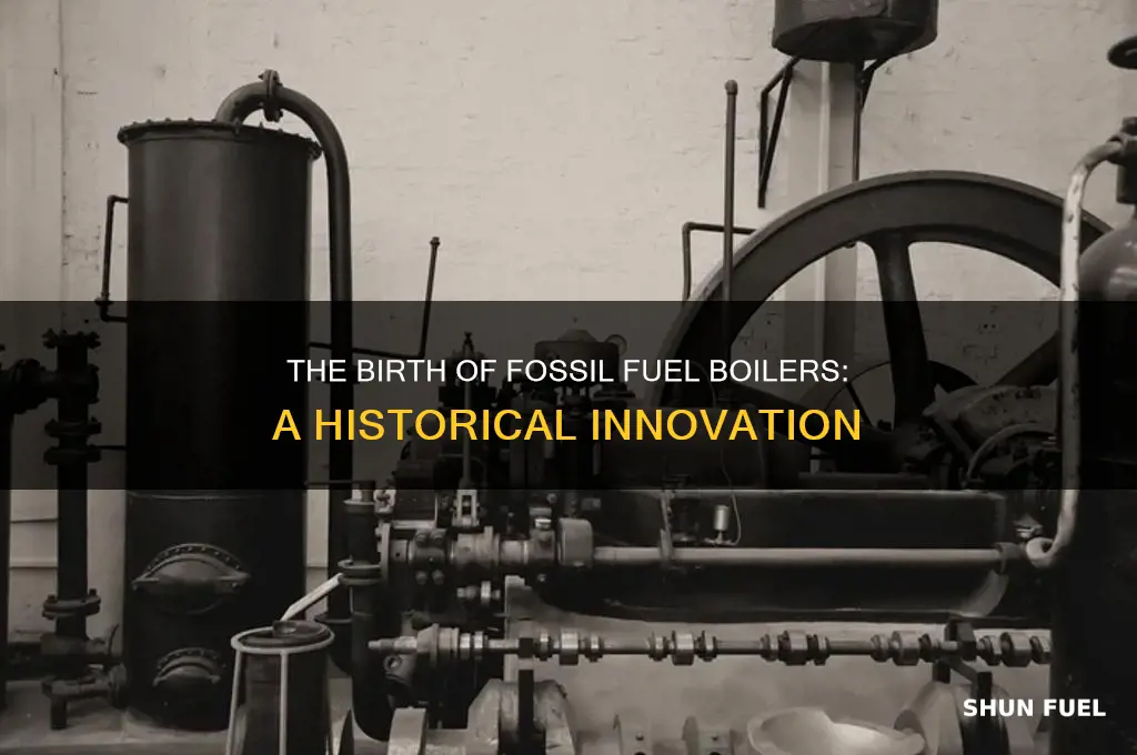 when was the fossil fuel boiler invented