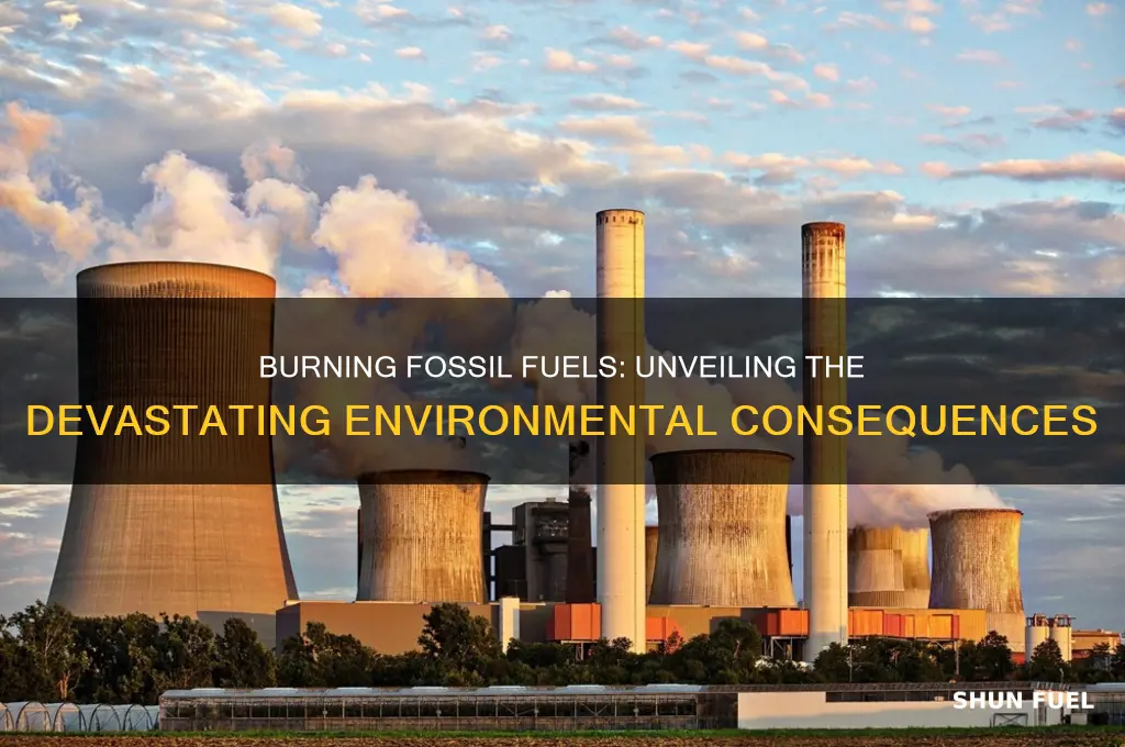 when we burn fossil fuels the greatest environmental impact is