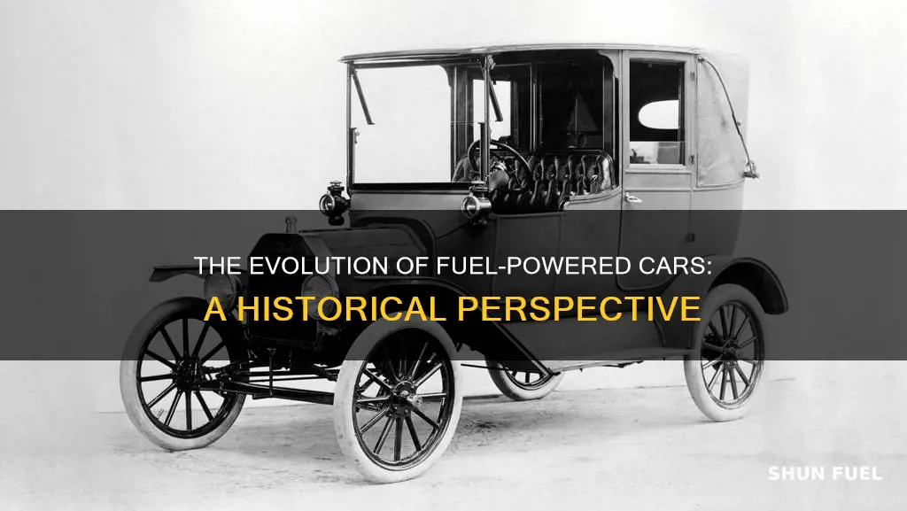 when were cars runned on fuel