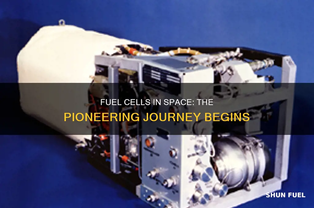when were fuel cells first used in space