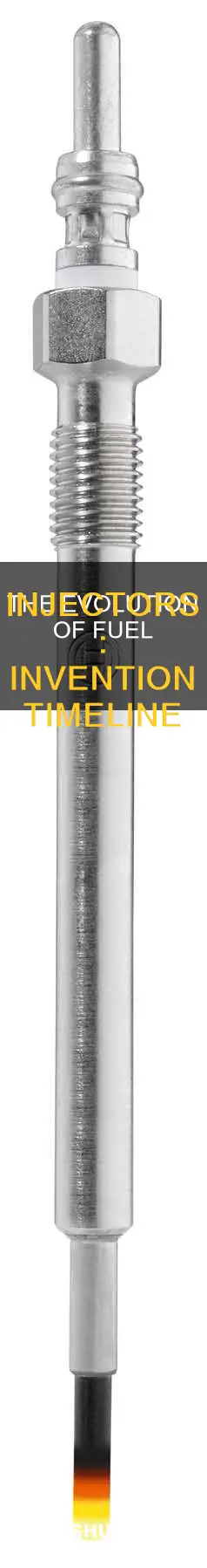 when were fuel injectors invented