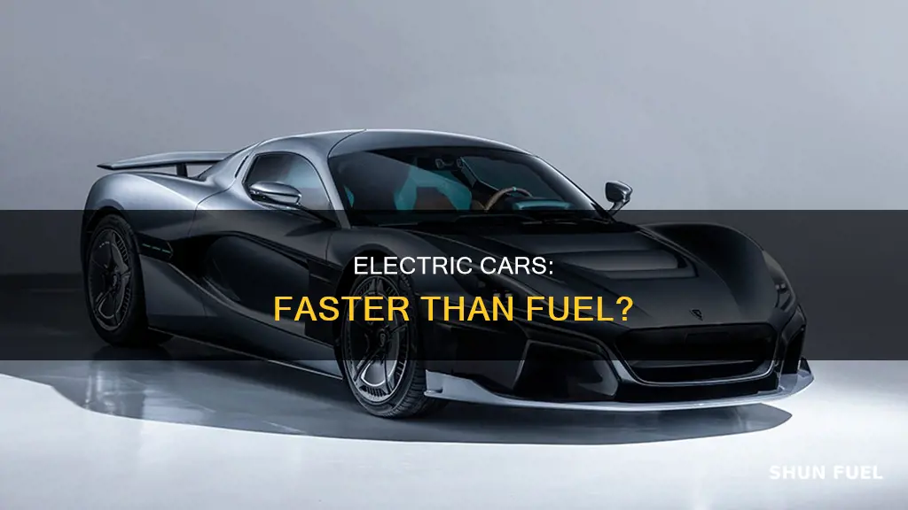 when will electreic car faster than fuel