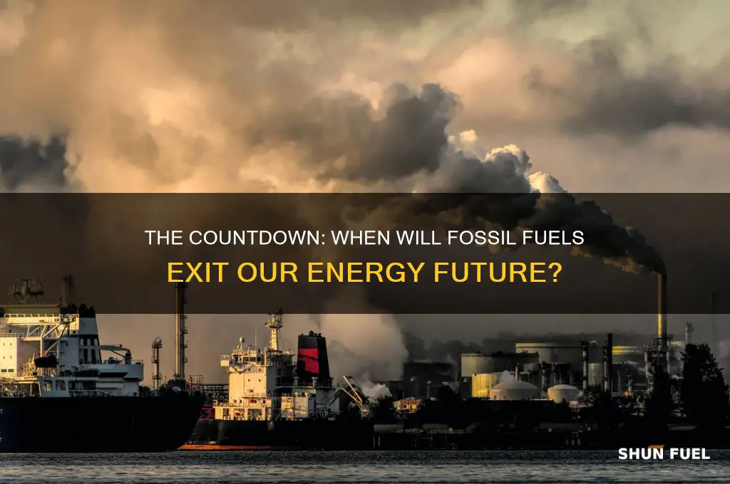 when will fossil fuels be phased out