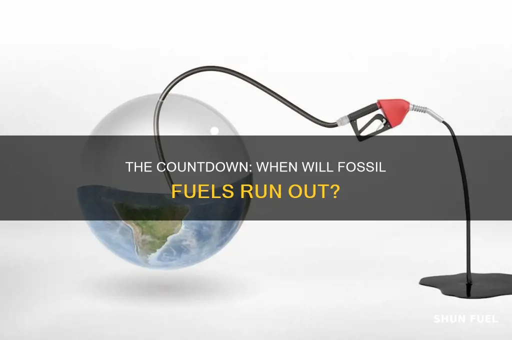 when will fossil fuels end