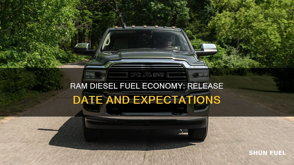 when will ram diesel fuel economy be released