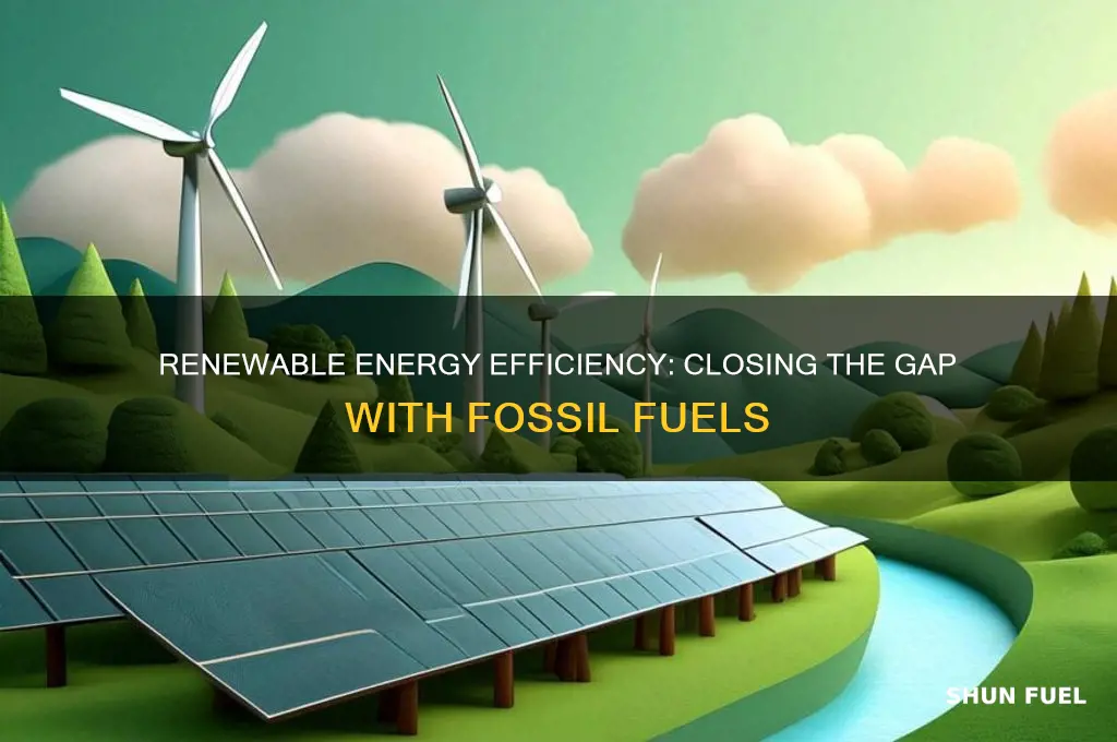 when will renewable energy be as efficient as fossil fuels