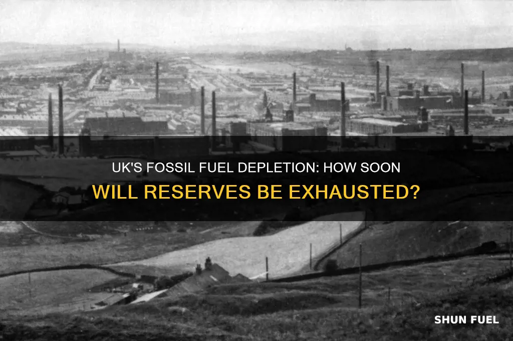 when will the uk run out of fossil fuels