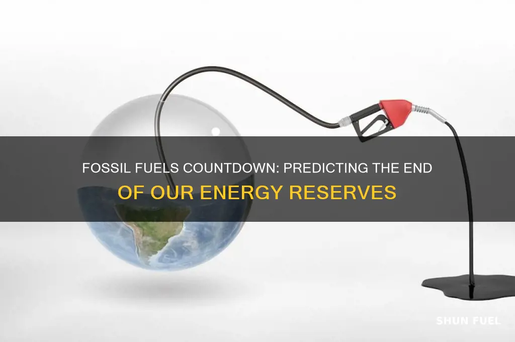 when will we deplete fossil fuels
