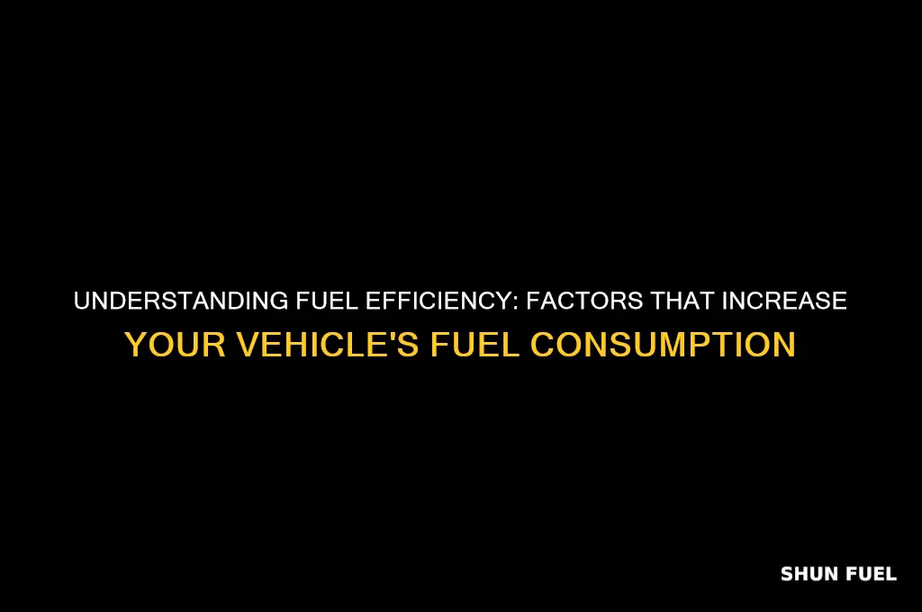 when will your vehicle use more fuel theory
