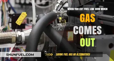 Fuel Line Cut: Understanding Gas Flow and Pressure