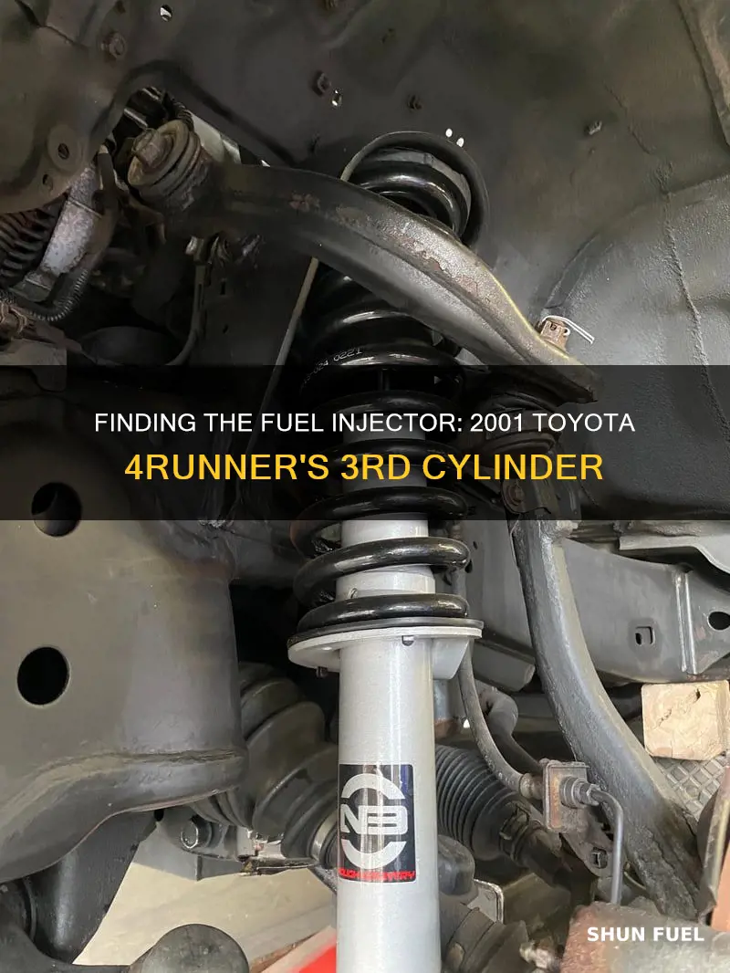 where 2001 toyota 4runner 3rd cylinder fuel injector