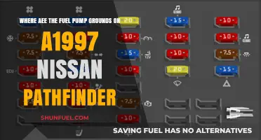 Locating Fuel Pump Grounds in a 1997 Nissan Pathfinder