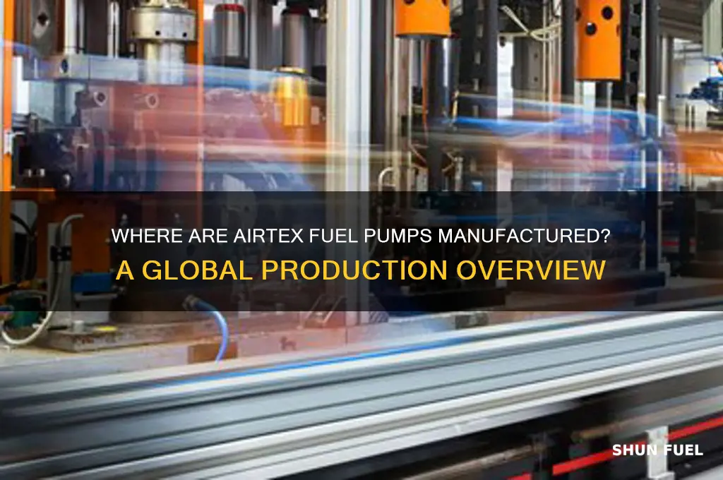 where are airtex fuel pumps made