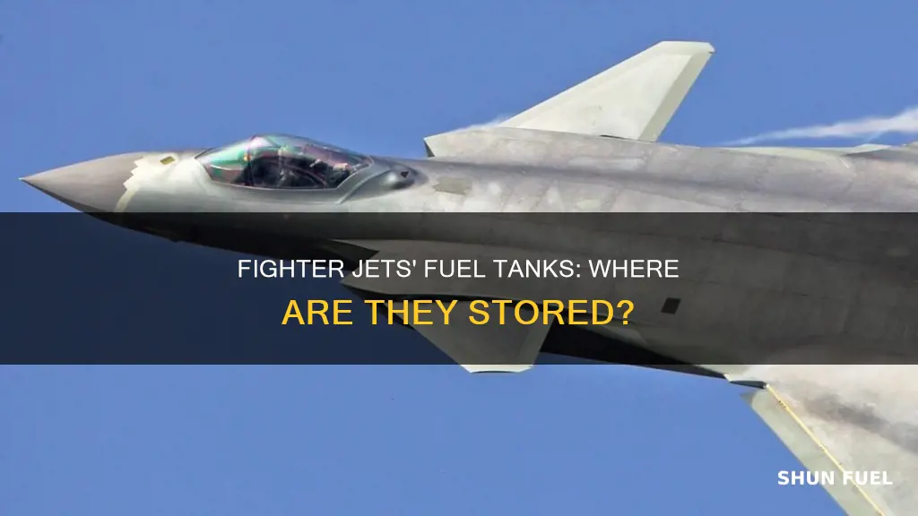 where are fighter planes fuel tanks