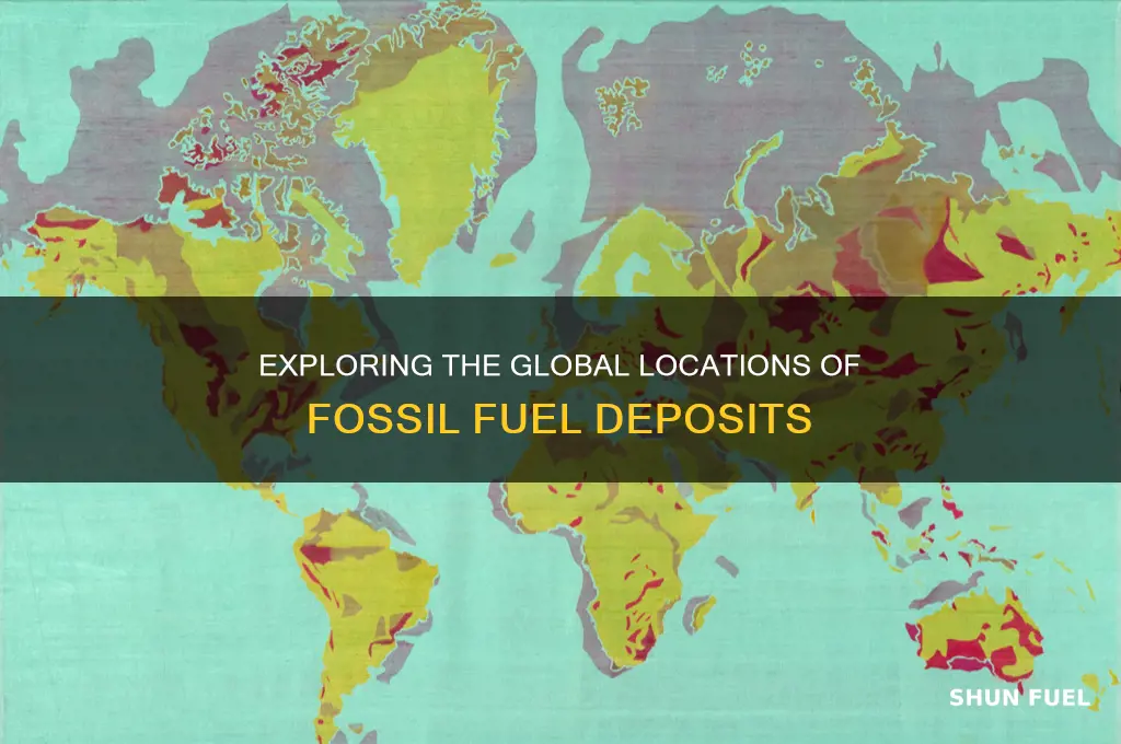 where are fossil fuel deposits found