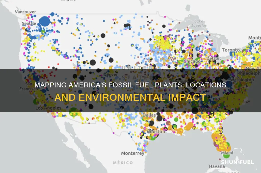 where are fossil fuel plants in the us
