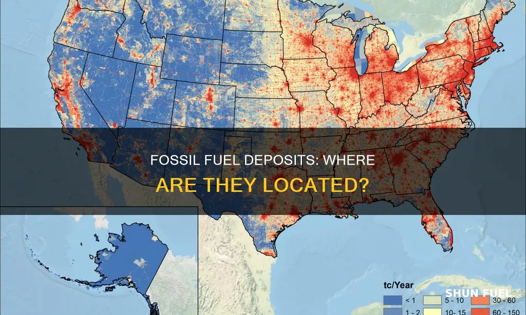where are fossil fuels located