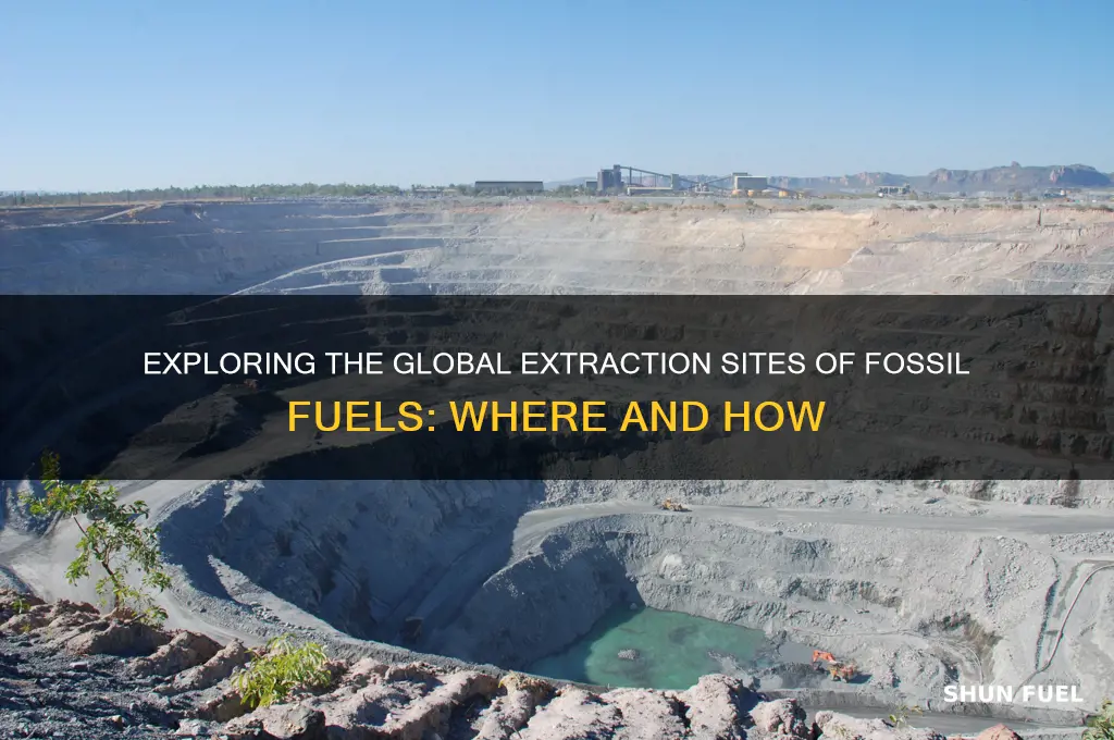 where are fossil fuels mined