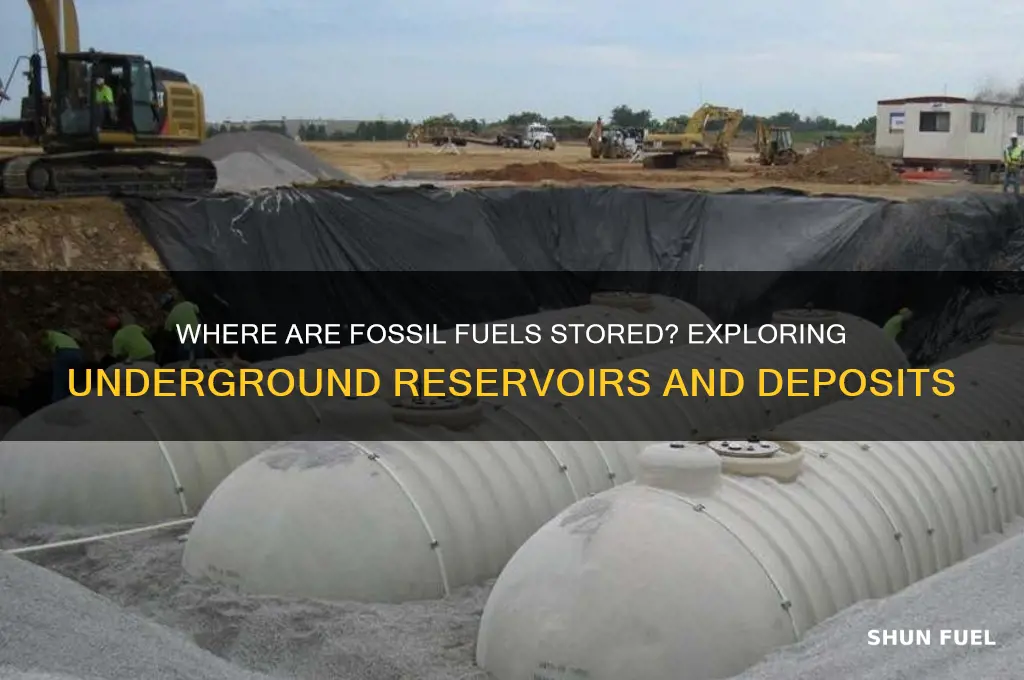 where are fossil fuels stored