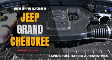 Fuel Injector Location in Jeep Grand Cherokee