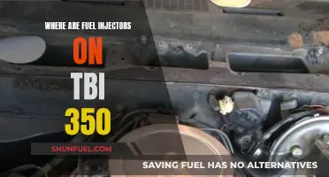 Finding Fuel Injectors in a TBI 350 Engine