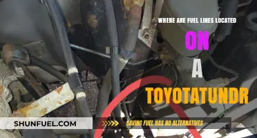 Toyota Tundra '08 Fuel Line Location: A Comprehensive Guide