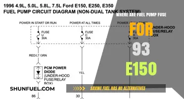 Locate the Fuel Pump Fuse in Your 1993 Ford E150