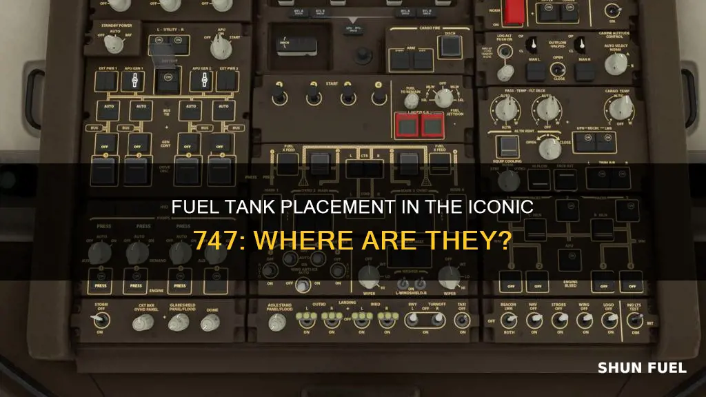 where are fuel tanks on 747