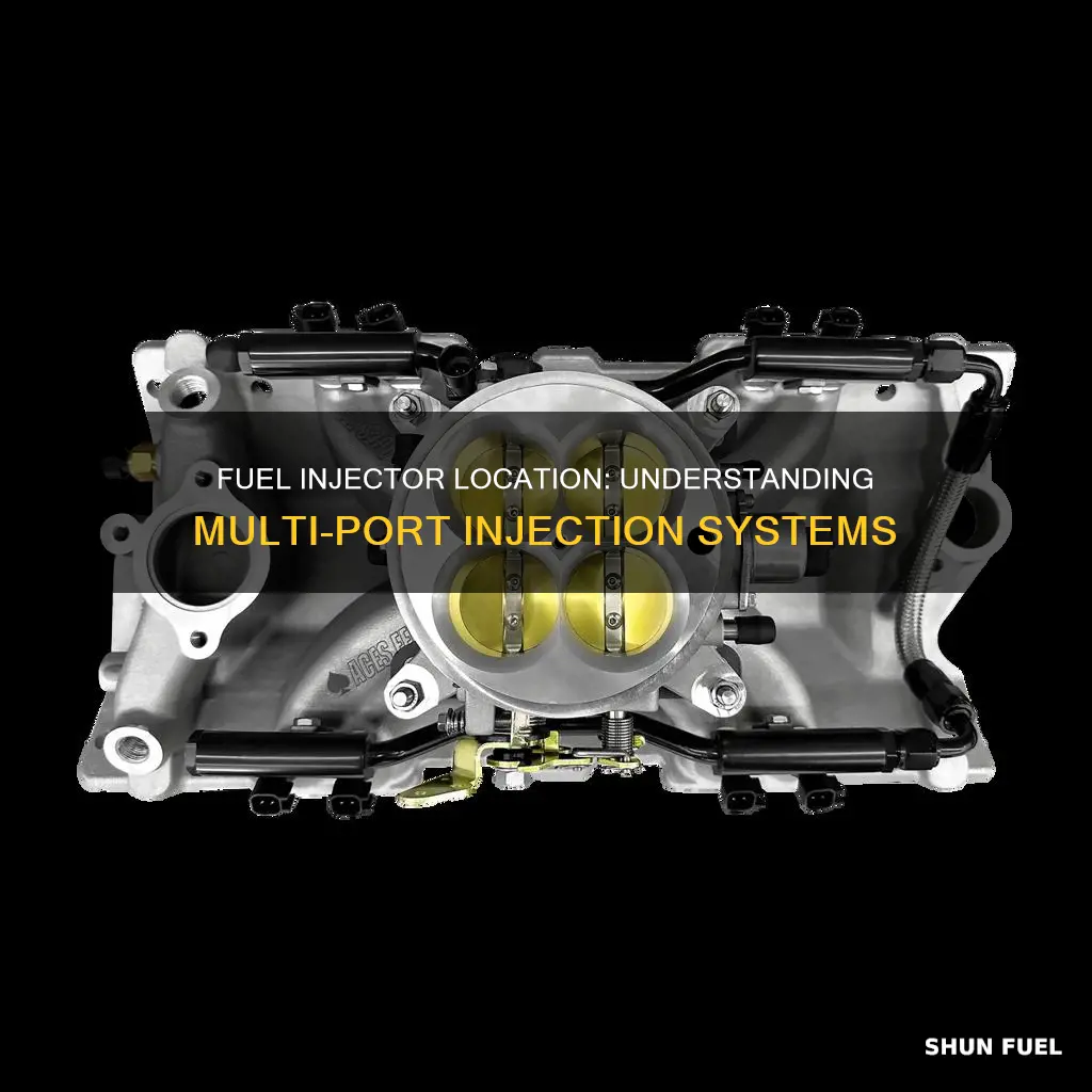 where are fule injectors located in mulitport fuel injectors