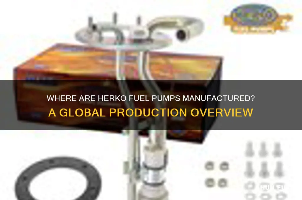 where are herko fuel pumps made