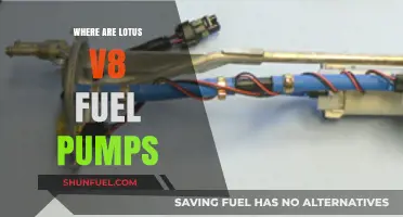 Lotus V8 Fuel Pump Locations: A Comprehensive Guide for Enthusiasts