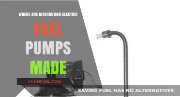Where Are Mercruiser Electric Fuel Pumps Manufactured?