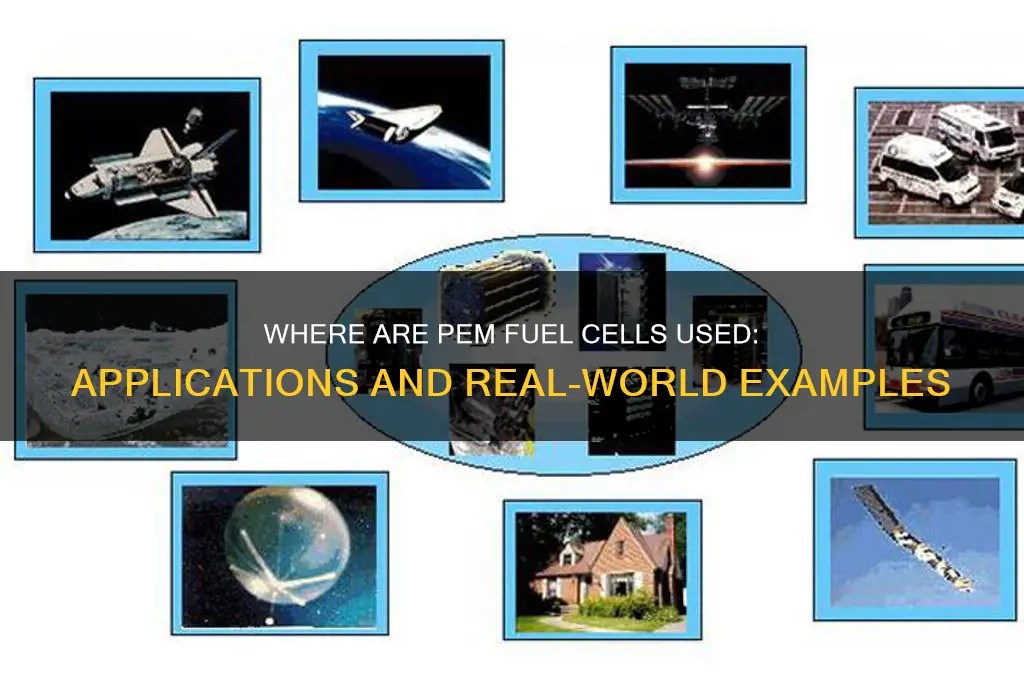 where are pem fuel cells used