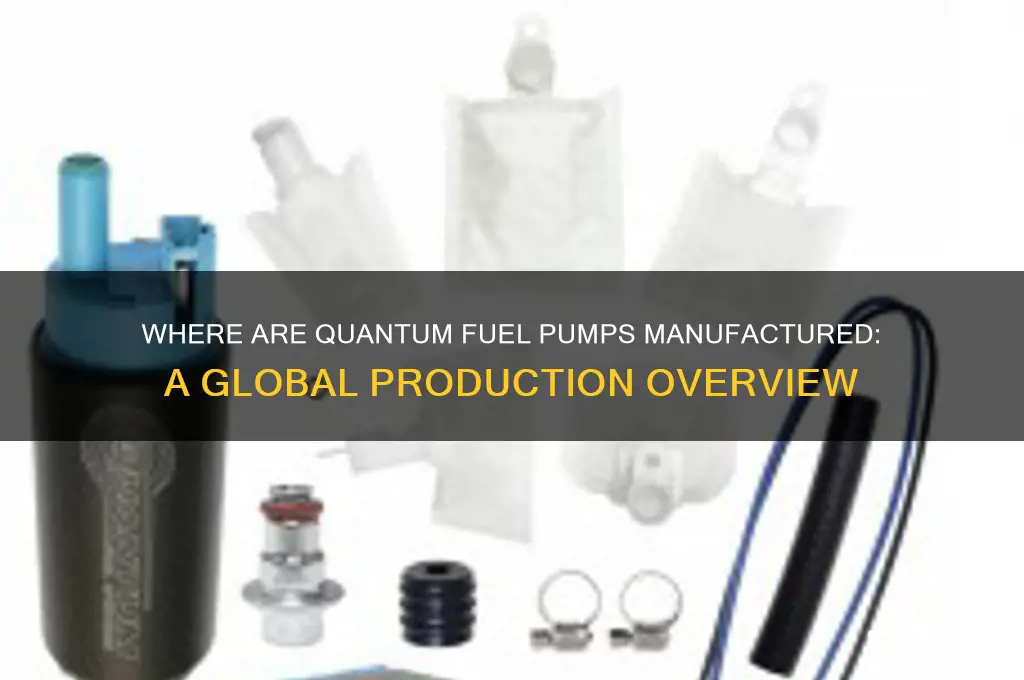 where are quantum fuel pumps made