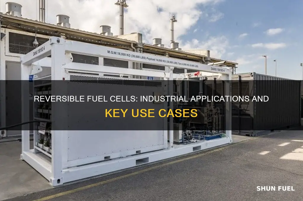 where are reversible fuel cells used in industry