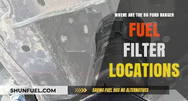 Ford Ranger Fuel Filter: Location Guide for 86 Models