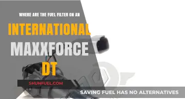 MaxxForce DT Fuel Filter: Where is it Located?