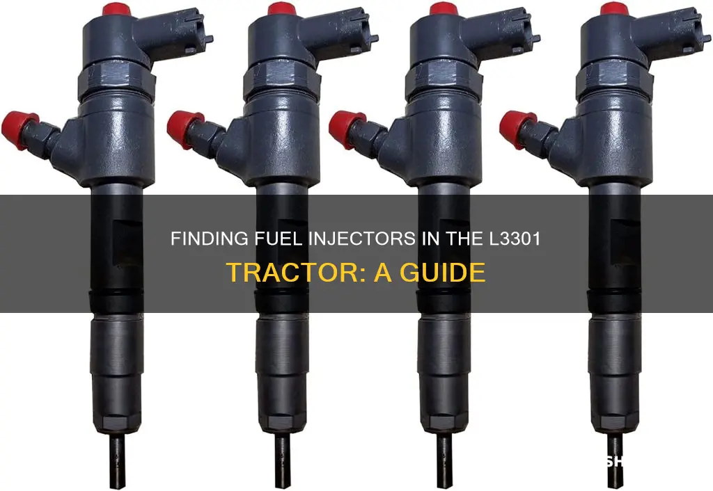 where are the fuel injectors l3301