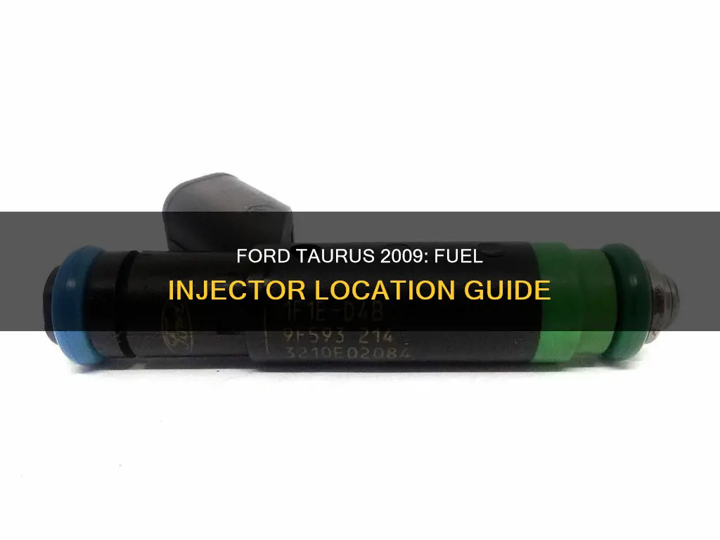 where are the fuel injectors located on ford taurus 2009